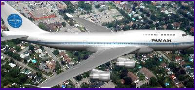 Pan Am Boeing 747 3D Model